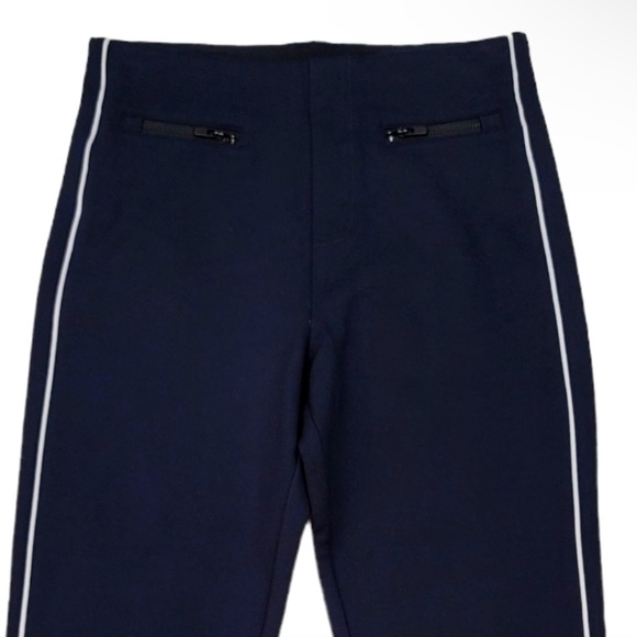 NWT Spanx Perfect Pant Ankle Piped Skinny Classic Navy Size XS - Picture 7 of 16
